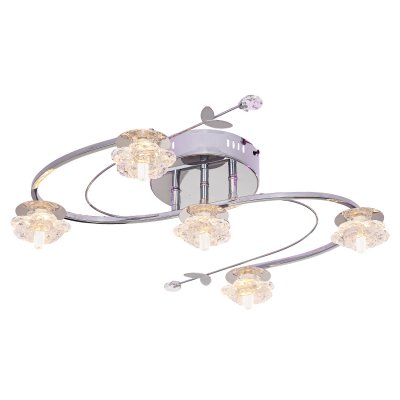 Светильник ЭкономСвет 69312GL/5CR RC PURLED