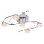 Светильник ЭкономСвет 69312GL/5CR RC PURLED