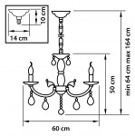 Люстра подвесная Lightstar 694061 Stregaro