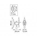 Светильник бра Lightstar 694611 Stregaro