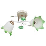 Светильник ЭкономСвет 6960/2WT+GD WT+GN