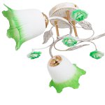 Потолочный светильник Экономсвет 6960/3WT+GD WT+GN