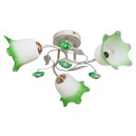 Потолочный светильник Экономсвет 6960/3WT+GD WT+GN