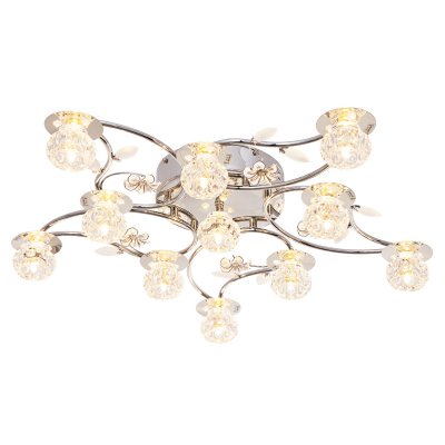 Потолочный светильник Экономсвет 6964/11CR RC RBLLED