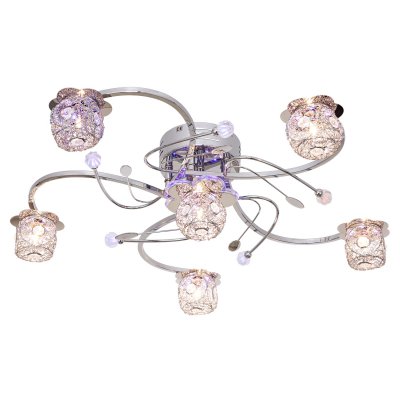 Потолочный светильник Экономсвет 6964/6CR RC RBLLED