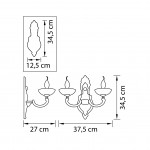 Светильник бра Lightstar 697622 Barcato