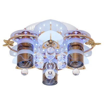 Люстра космос Экономсвет 70013/3FGD+WT RC RBPLED