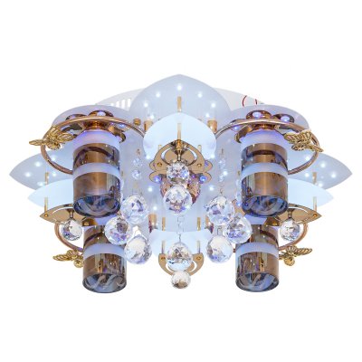 Люстра космос Экономсвет 70013/4+1FGD+WT RC RBPLED