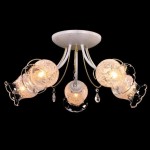 Светильник Eurosvet 70014/5 белый с золотом