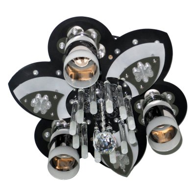 Люстра космос Экономсвет 70015/3CR+BK RC RBPLED