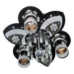 Люстра космос Экономсвет 70015/3CR+BK RC RBPLED