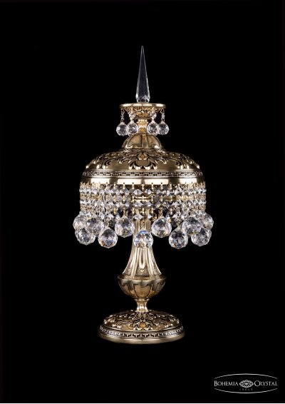 Лампа настольная Bohemia Ivele 7002/20-47/GB Лампа настольная Bohemia Ivele 7002/20-47/GB