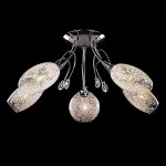 Светильник Eurosvet 70028/5 черный жемчуг