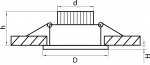 Светильник точечный встраиваемый диодный Lightstar 70034 Acuto