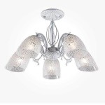 Eurosvet 70039/5 белый с серебром