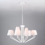 Люстра подвесная белая Eurosvet 70074/8 белый