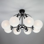 Светильник Eurosvet 70082/8 хром/черный