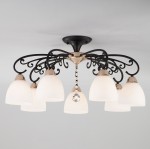 Светильник Eurosvet 70087/7 черный/золото