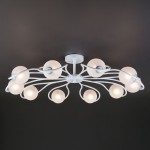 Светильник Eurosvet 70089/10 белый с серебром