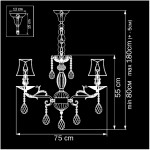 Люстра подвесная Lightstar 701081 Fiocco