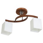 Светильник ЭкономСвет 7014/2WENGUE+CR WT