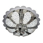 Люстра круглая Экономсвет 70146/4CR WT RC RGBLED