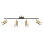 Светильник настенно-потолочный спот Rivoli Alosia 7019-704 4 * GU10 25 Вт поворотный с выключателем
