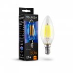 Лампочка светодиодная VG10-C1E14warm6W-F Voltega