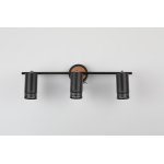 Светильник настенно-потолочный спот Rivoli Lili 7020-703 3 * GU10 25 Вт поворотный с выключателем