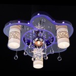 Светильник Eurosvet 70200/4 хром/синий+красный+фиолетовый