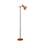 Торшер ОРФЕЙ черный/медь w37*25 h155 E27 1*40w Kink light 7025