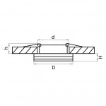 Светильник точечный встраиваемый диодный Lightstar 70262 Maturo