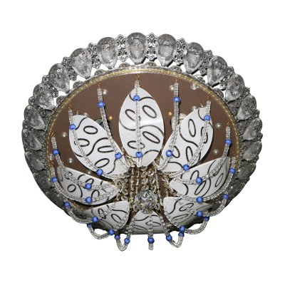 Люстра круглая Экономсвет 70265/4CF WT RC BLLED Люстра круглая Экономсвет 70265/4CF WT RC BLLED