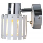 Светильник настенно-потолочный спот Rivoli Liese 7027-701 1 х Е14 40 Вт поворотный с выключателем
