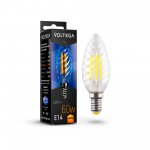 Лампа диодная Voltega VG10-CC1E14warm6W-F