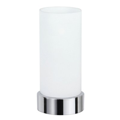 Paulmann 70289 T&D Pinja Tischl max.40W E14 Chrom/Opal