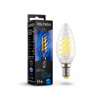 Лампа диодная Voltega VG10-CC1E14cold6W-F