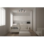 Светильник настенно-потолочный спот Rivoli Medeya 7029-703 3 х E14 40 Вт поворотный