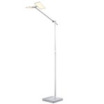 Paulmann 70292 L Pad Stehl Dimmer 2x5W LED Alu geb/Chr