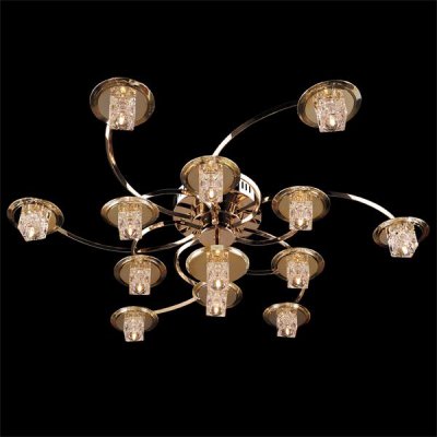 Люстра Eurosvet 7030/6+6+1 золото