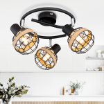 Светильник настенно-потолочный спот Rivoli Fedora 7033-733 3 х E14 40 Вт поворотный