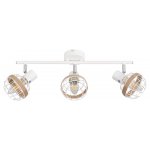 Светильник настенно-потолочный спот Rivoli Anselma 7034-703 3 x E14 40 Вт поворотный