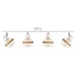 Светильник настенно-потолочный спот Rivoli Anselma 7034-704 4 x E14 40 Вт поворотный