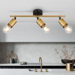 Светильник настенно-потолочный спот Rivoli Jordana 7038-703 3 х Е27 40 Вт поворотный