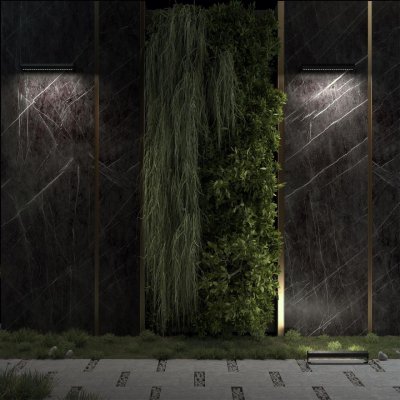 7040/14WL NATURE ODL25 679 черный/металл Фасадный поворотный на 180° светильник IP65 LED 14W 3000K 24° 759Лм AC220-240V GRAZE