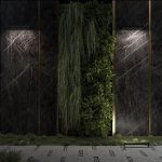 7040/14WL NATURE ODL25 679 черный/металл Фасадный поворотный на 180° светильник IP65 LED 14W 3000K 24° 759Лм AC220-240V GRAZE