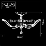 Люстра Lightstar 705162 RICCIO