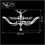 Люстра потолочная Lightstar 705182 Riccio