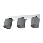 Светильник настенно-потолочный спот Rivoli Perlita 7058-703 3 x E14 40 Вт поворотный с выключателем