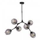 Люстра Delight 7058/6 black/smoky